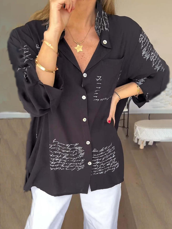 Levoire | Chemise Pour Un Style Décontracté Et Moderne Noir