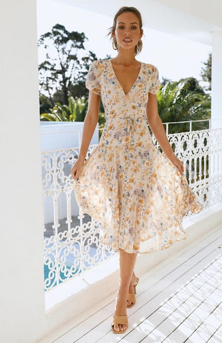 Levoire | Robe Midi, Idéale Pour Le Printemps Et Un Usage Quotidien