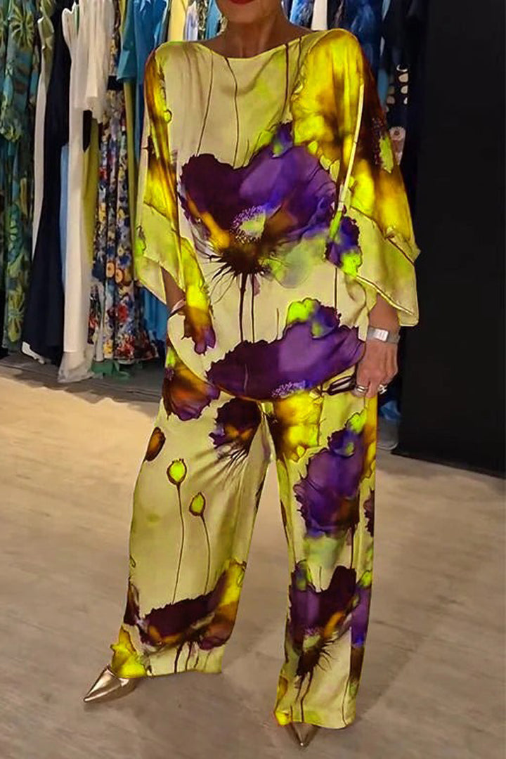 Levoire | Robe Maxi Élégante Pour Sortie Jaune