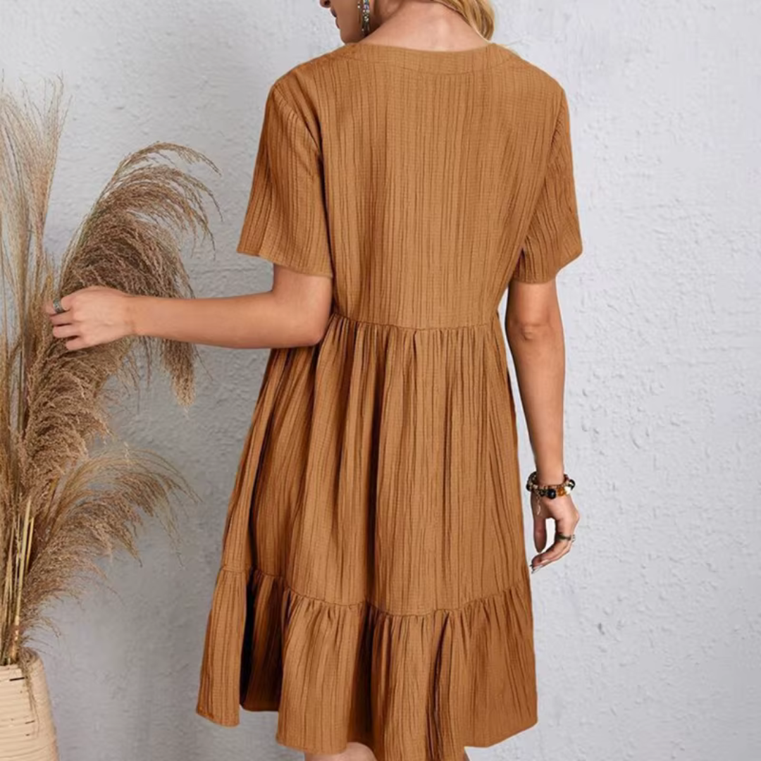 Levoire | Élégante et flatteuse robe plissée