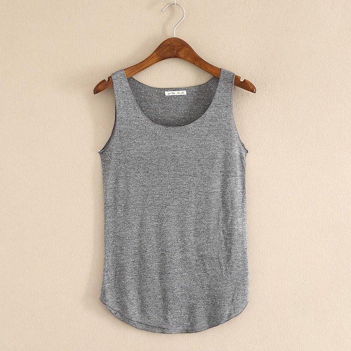 Levoire | Débardeur avec Tissu Légère et Confortable pour Femmes Gris foncé