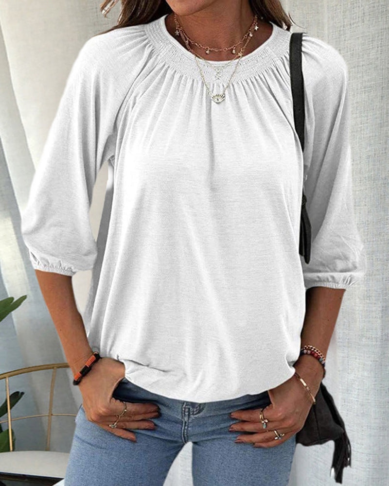 Levoire | Élégant pull en coton Blanc