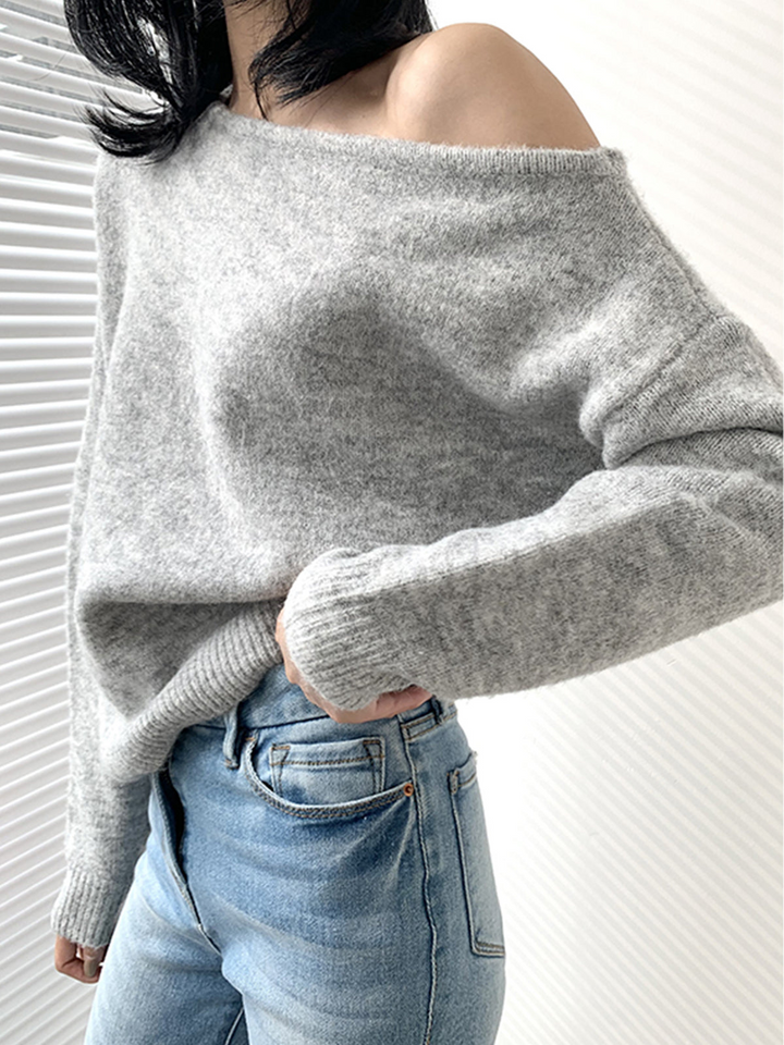 Levoire | Pull Asymtrique Femmes Chaud