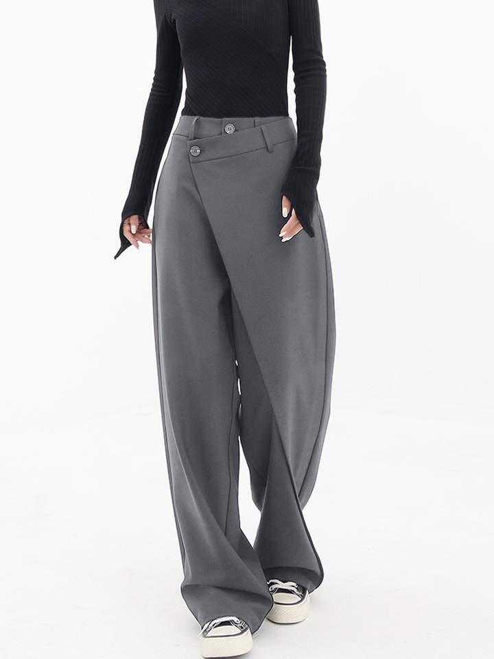 Levoire | Pantalon Large Pour Femmes Pour Le Look D'Été Gris
