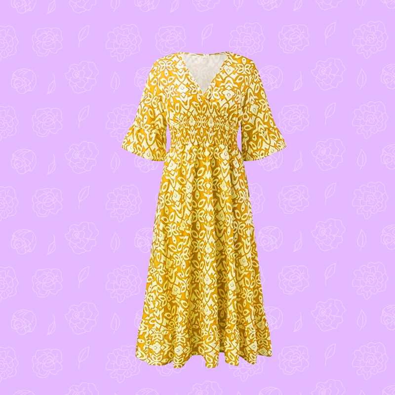 Levoire | Robe légère sans manches Jaune