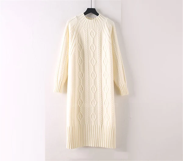 Levoire | Robe En Velours Beige Épais