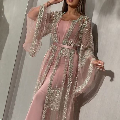 Levoire | Élégant Jupe Longue Écharpe Robe de Soirée