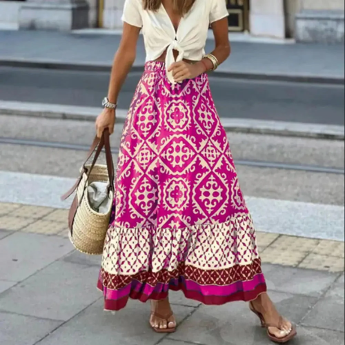 Levoire | Jupe maxi Bohème pour femmes