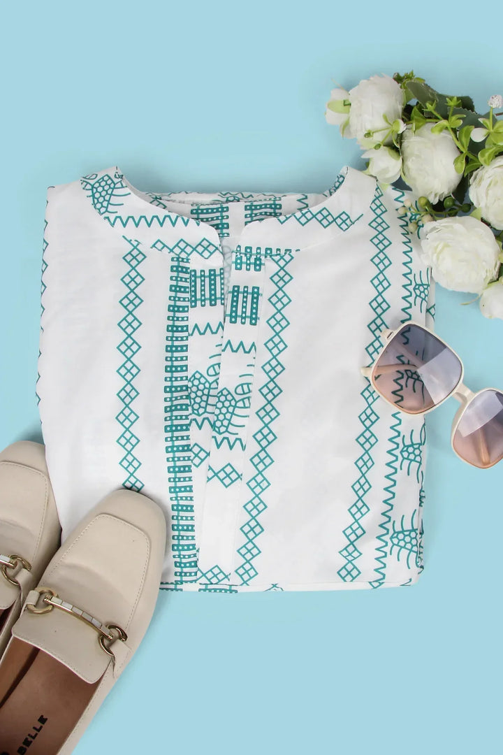 Levoire | V Neck Dress With Short Sleeves