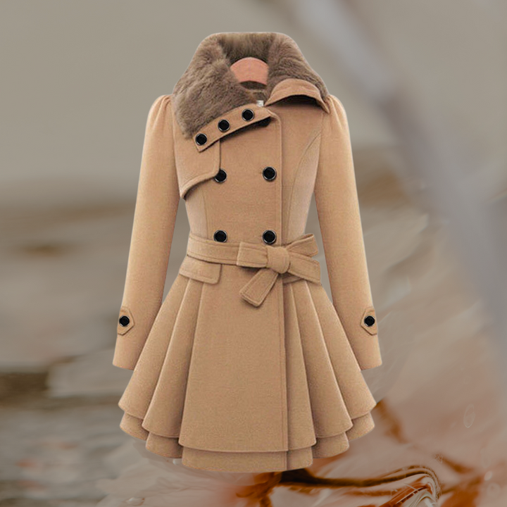 Levoire | Pull Double Boutonnage Manches Longues Khaki