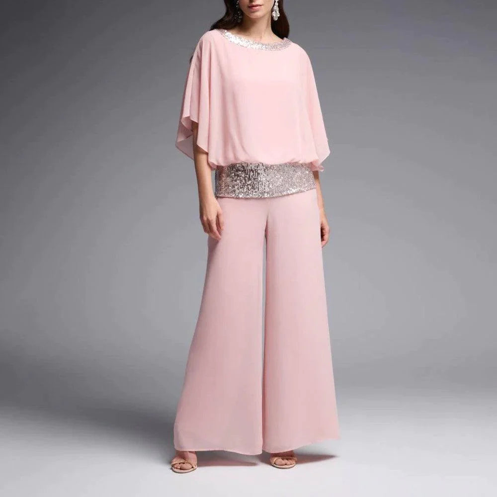 Levoire | Ensemble à deux pièces avec col Rosa