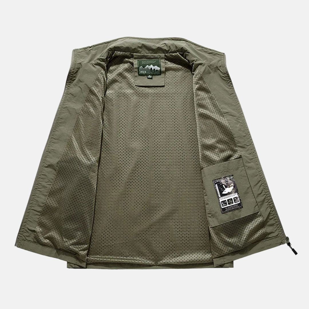 Levoire | Veste Multifonction Légère Avec Poches Pour Hommes Pour Une Utilisation En Extérieur
