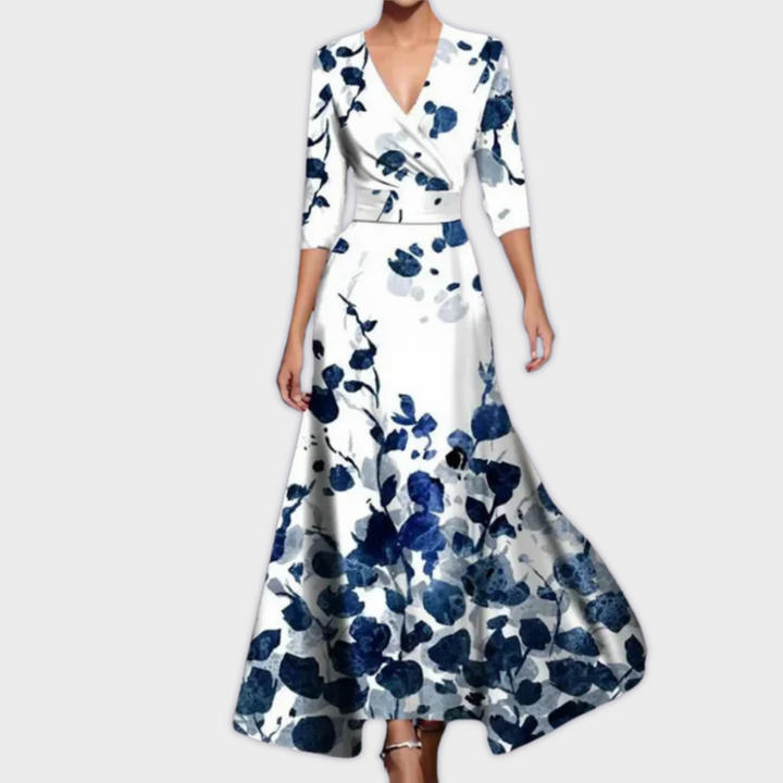Levoire | Robe Maxi Premium Faite À La Main Blanc