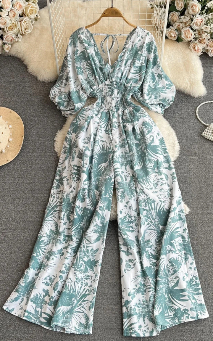 Levoire | Imprimé Femmes Unique Élégance Et Tendance Vert Une taille