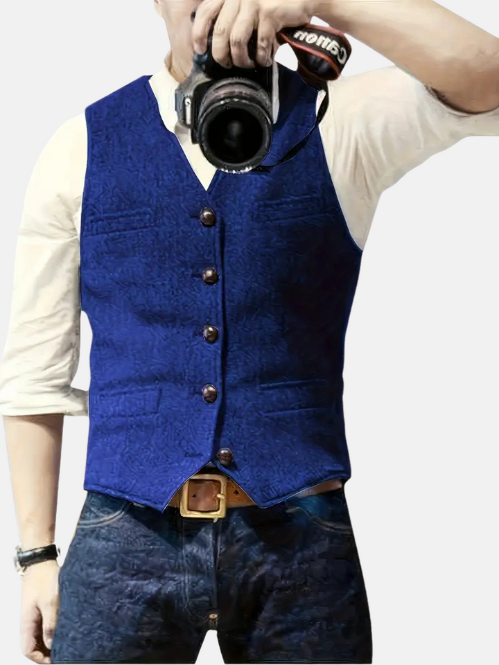 Levoire | Veste Pour Hommes Bleu roi