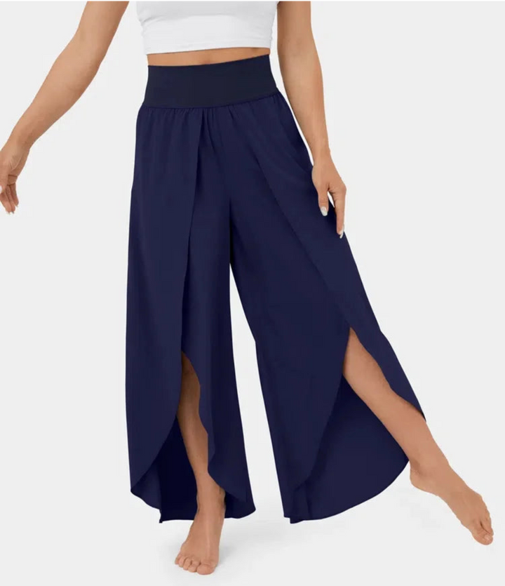 Levoire | Pantalon Long FR Femme FR Le Look Légant Marine bleu