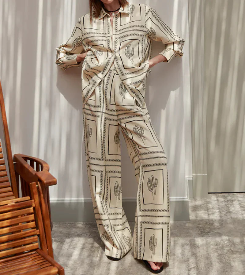 Levoire | Ensemble De Loungewear Imprimé
