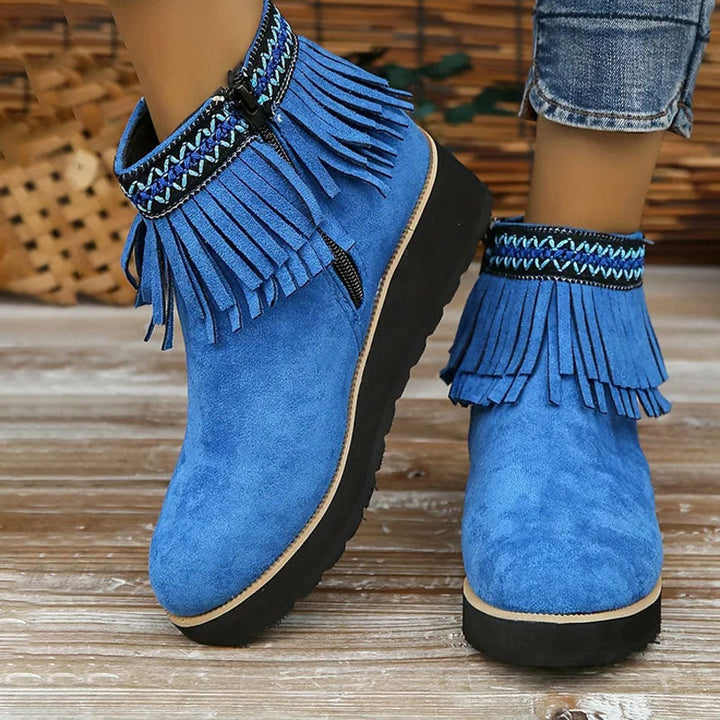 Levoire | Bottines À Franges Hiver