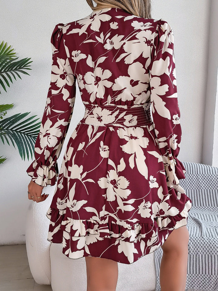 Levoire | Robe Longue À Volants Noués