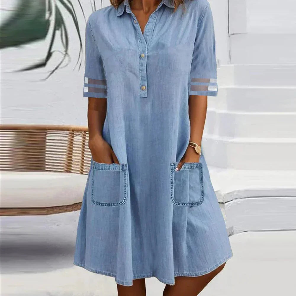 Levoire | Robe Mini Chic Avec Poche 2XL