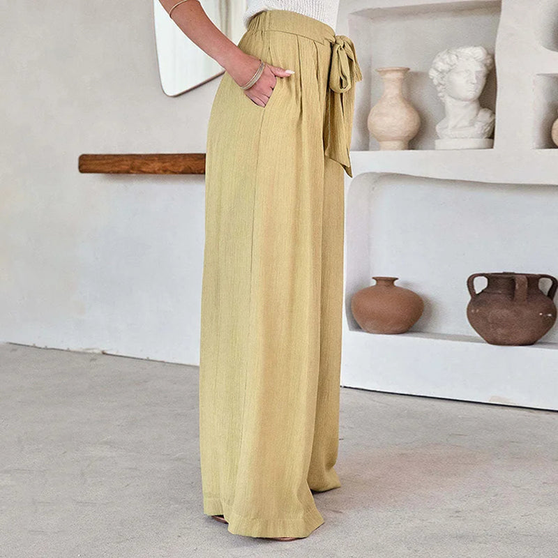 Levoire | Pantalons D'Été Élégants Et Légers Pour Femmes Avec Une Coupe Large