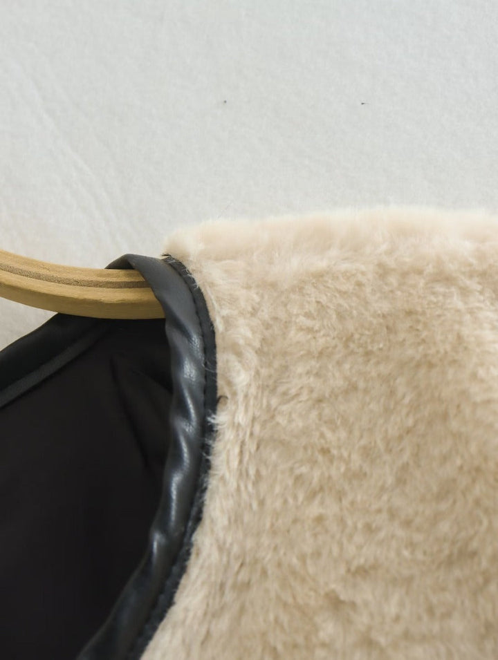 Levoire | Manteau En Laine D'Agneau Avec Liste De Boutonnage Simple