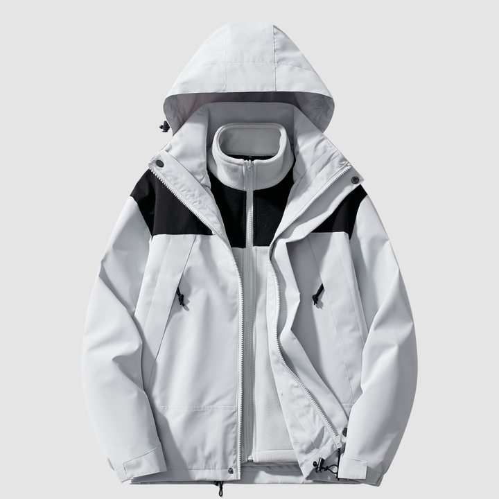 3-en-1 Veste en Fleece d'Hiver Confort | R&B