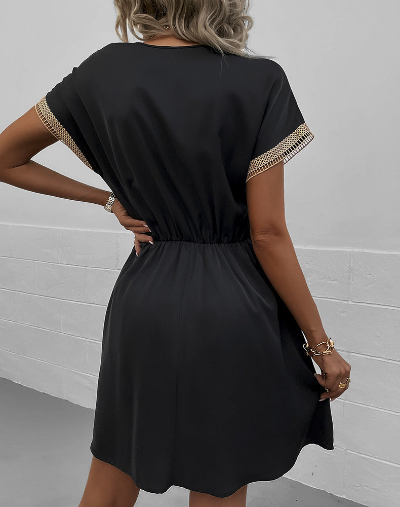 Levoire | Robe Courte Avec Des Franges