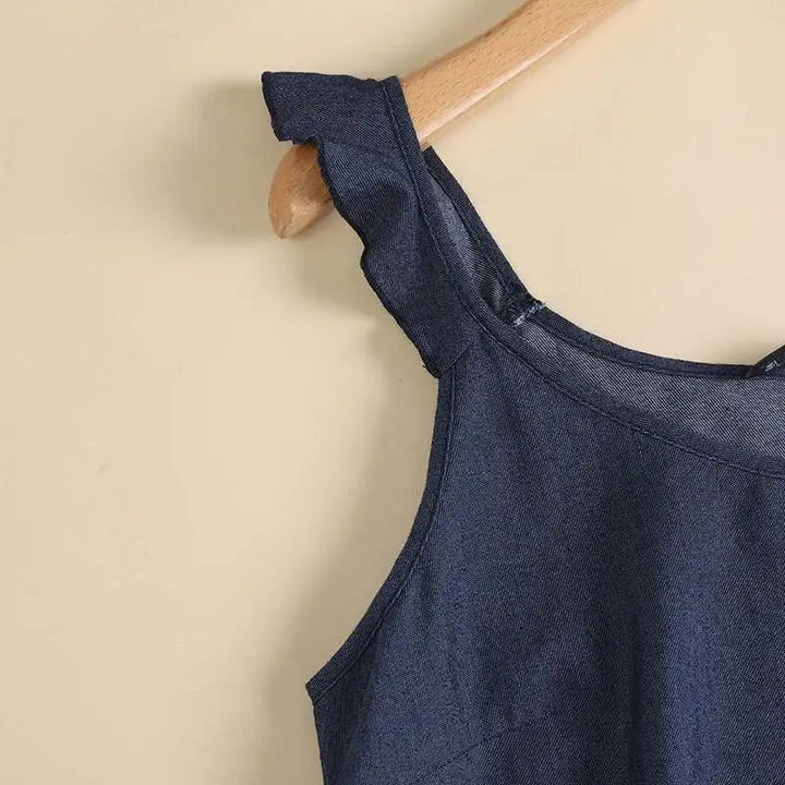 Levoire | Robe Bohème En Denim Pour Femmes