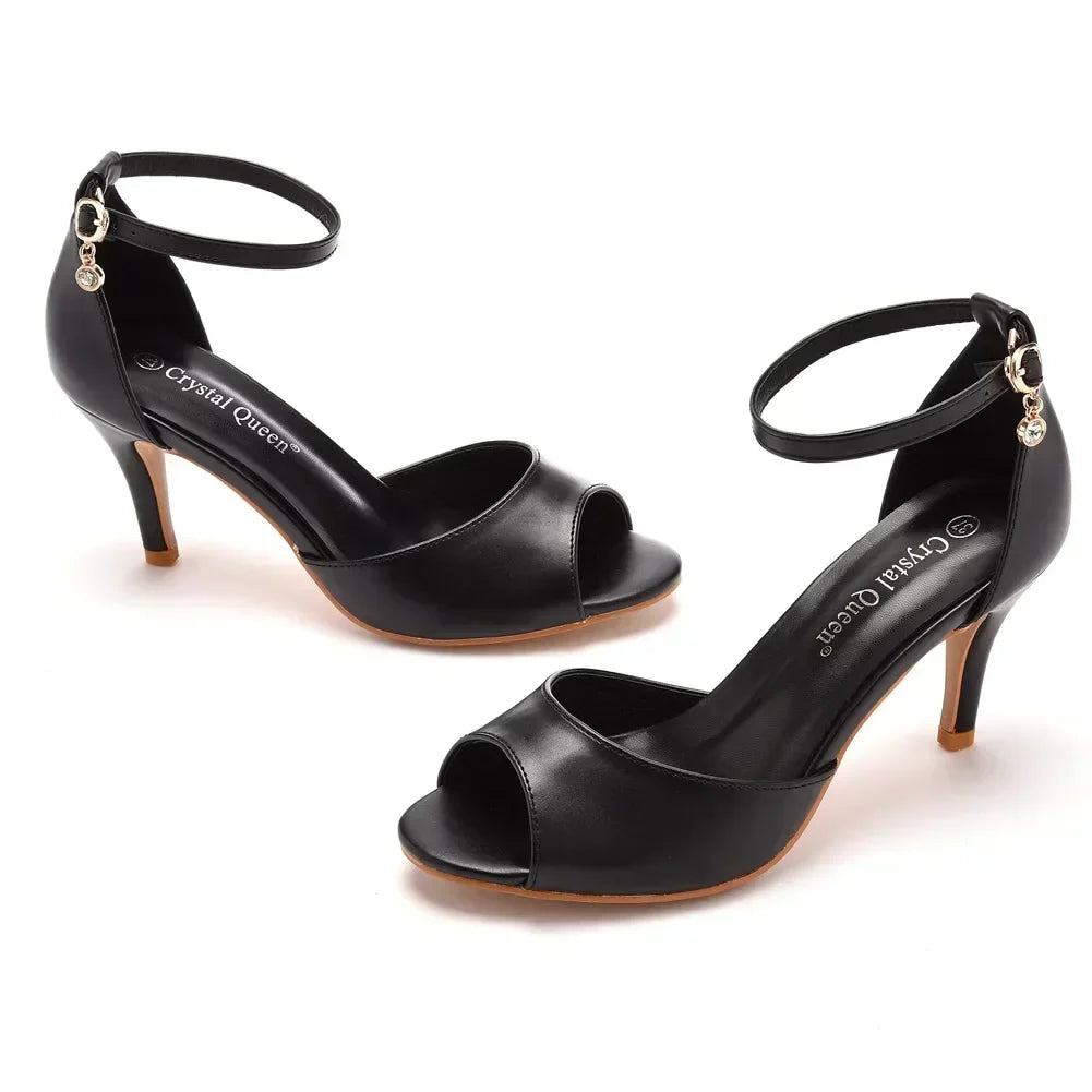 Levoire | Élégance, talons scintillants Noir