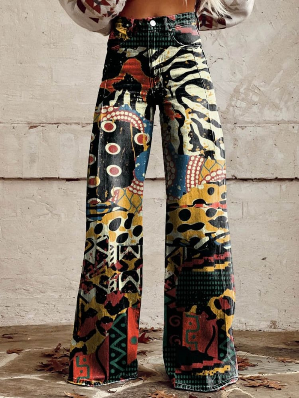 Levoire | Pantalons De Choc En Style Rétro