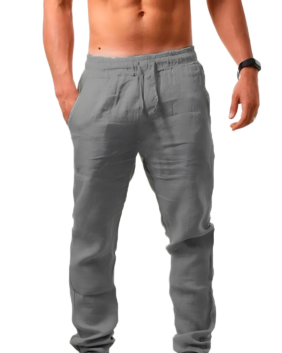 Levoire | Location De Pantalons En Toile Gris