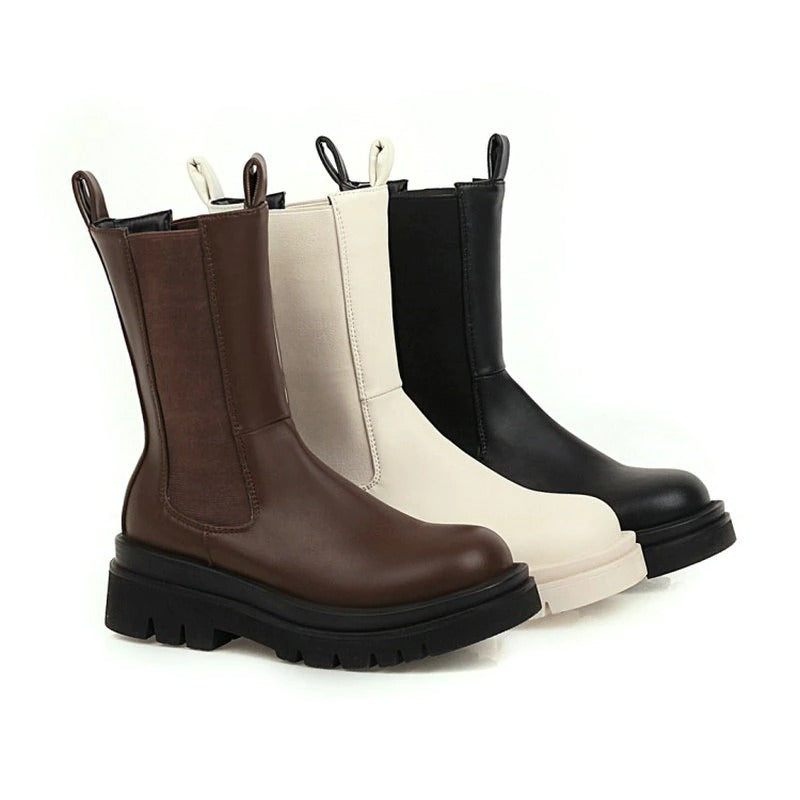 Levoire | Bottes À Plateforme Encombrantes Pour Femmes