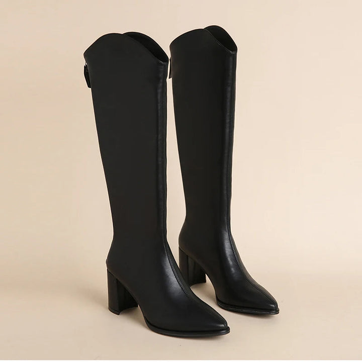 Levoire | Bottes de cheval hautes pour femmes Noir