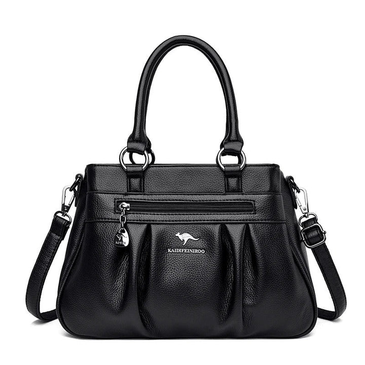 Levoire | Sac à main de luxe pour femmes en similicuir Noir