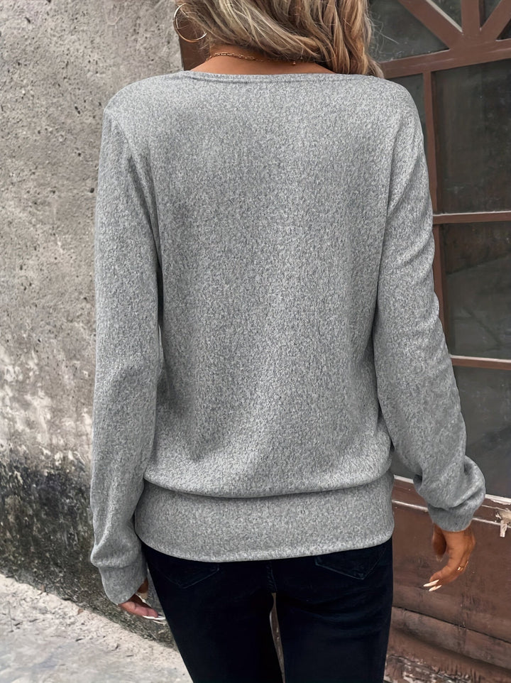 Levoire | Chemise À Motifs Avec Encolure Carrée Et Fente