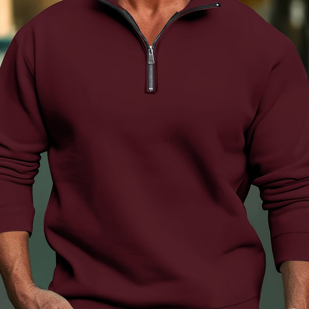 Levoire | Pullover Homme Avec Col Droit