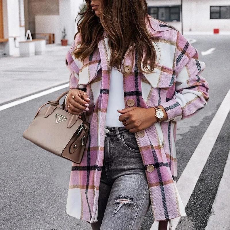 Levoire | Pull à carreaux Rosa