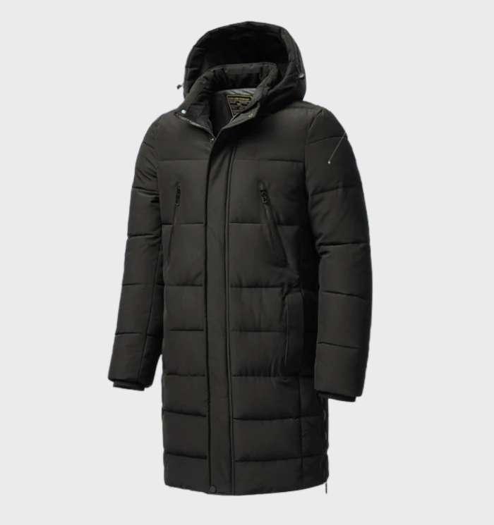 Levoire | Veste Parka Imperméable Et Coupe-Vent Pour Hommes Noir