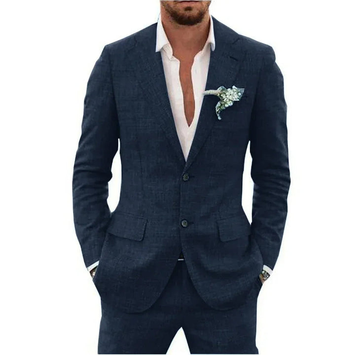 Levoire | Costume en lin pour hommes Merensininen