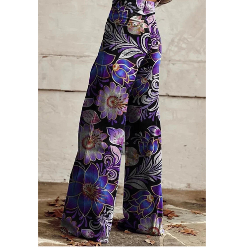 Levoire | Pantalon Large À Motif Floral