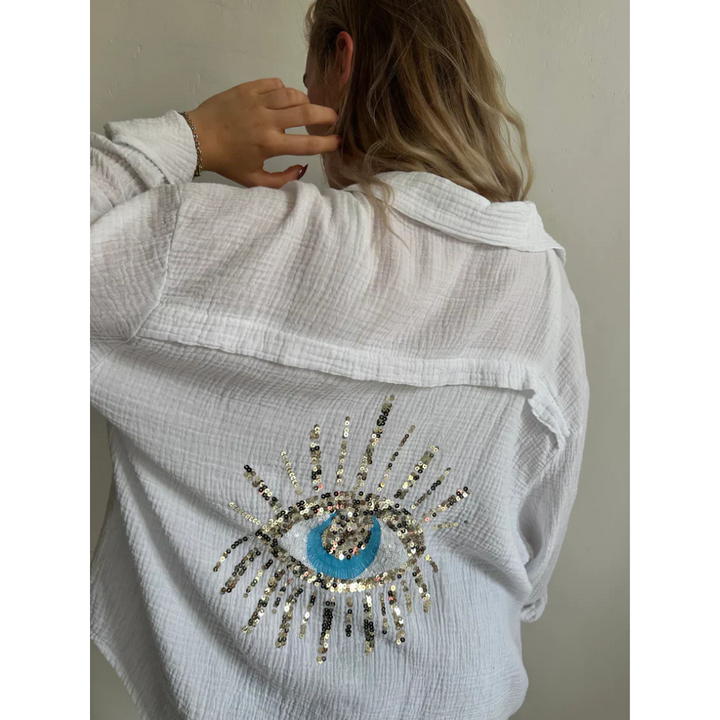 Levoire | Chemise Surdimensionnée Boutonnée Pour - Femmes - Coupe Ample