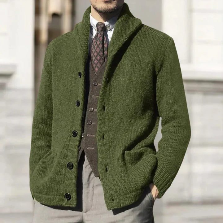 Levoire | Cardigan Élégant Vert