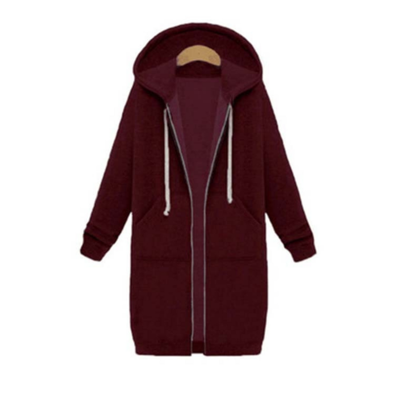 Levoire | Long Blazer Pour Femmes Bourgogne