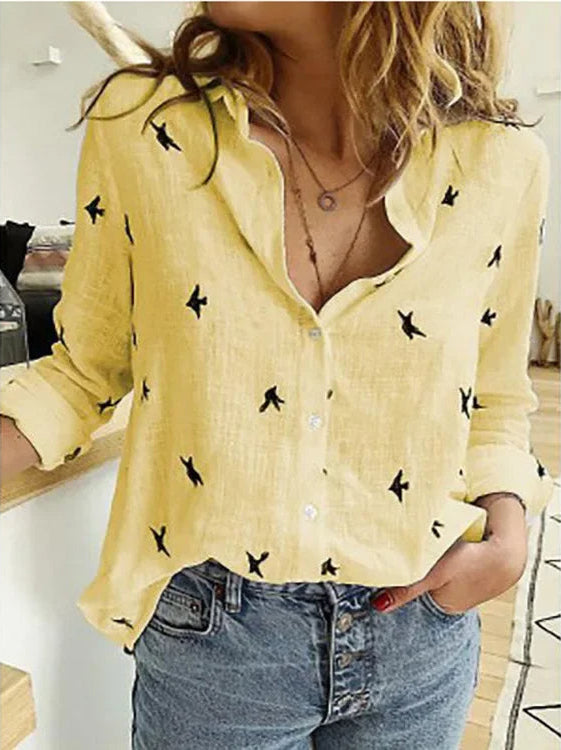 Levoire | T-shirt en lin pour les vendanges sans manches Jaune