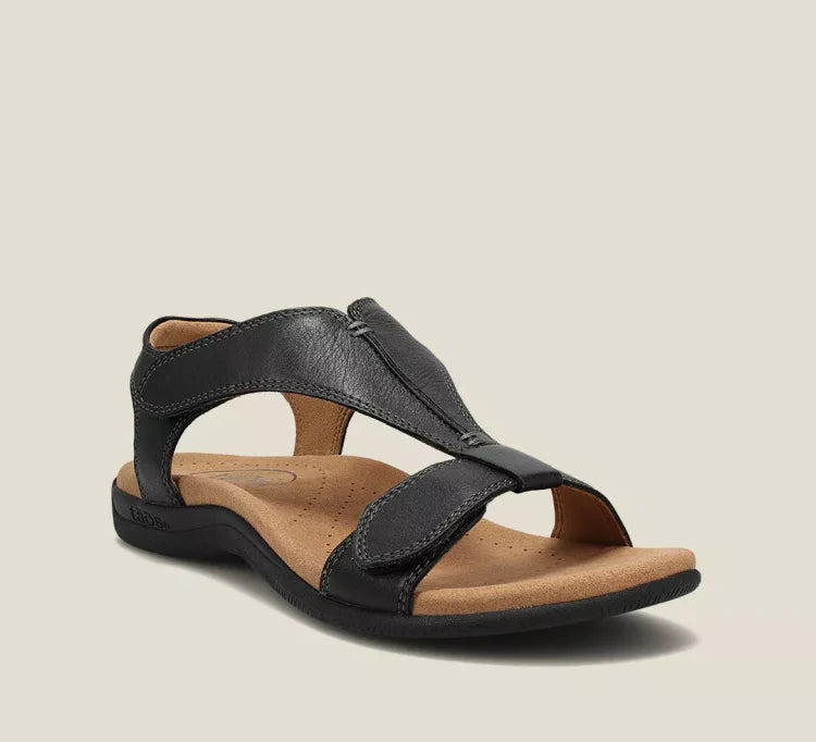 Levoire | Sandales Confortables Femmes Saines Noir
