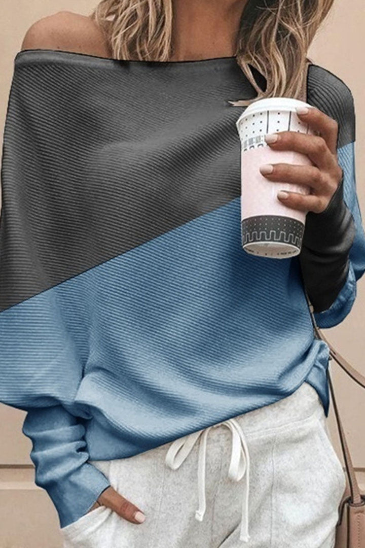 Levoire | Classique Et Stylé Pull D'Hiver Bleu