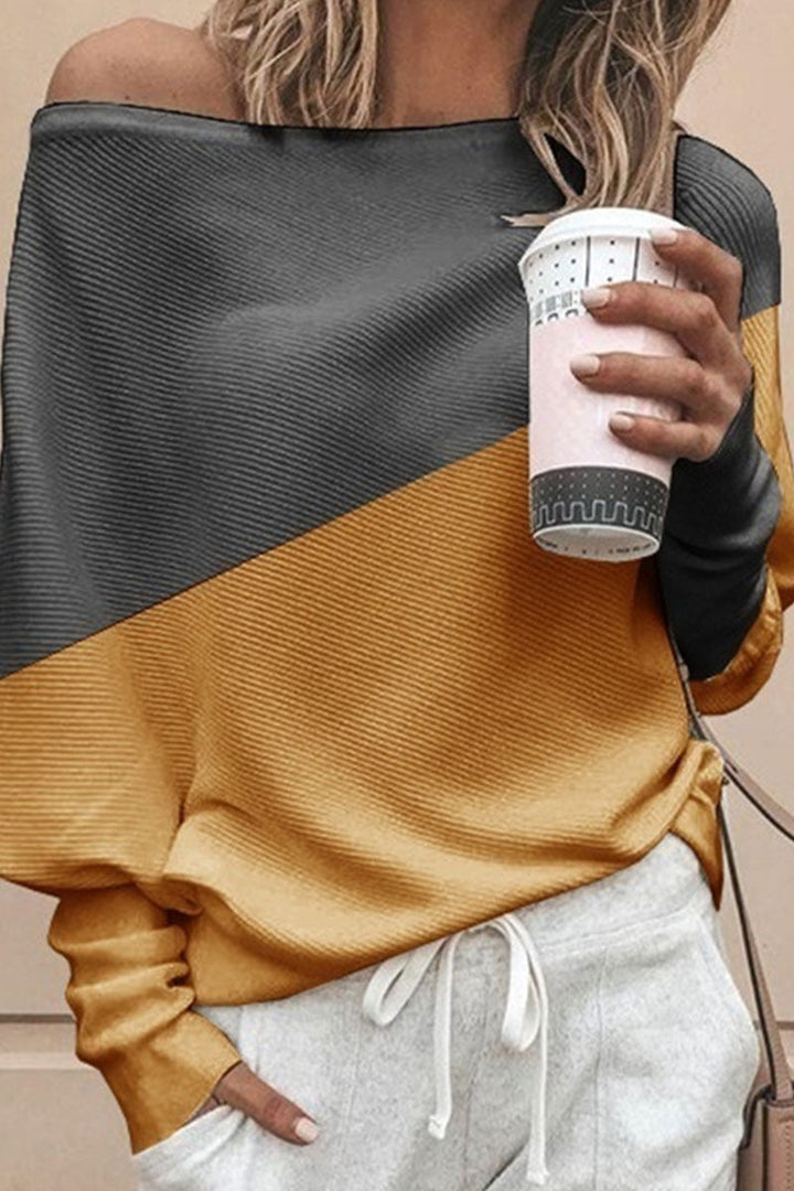 Levoire | Classique Et Stylé Pull D'Hiver Jaune