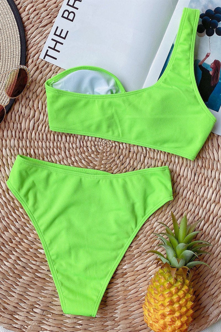 Levoire | Bikini Avec Bretelles Et Taille Haute