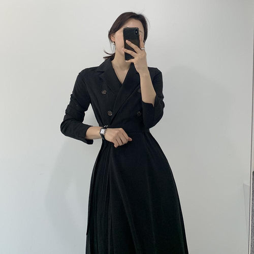 Levoire | Manteau À Bouton Noir